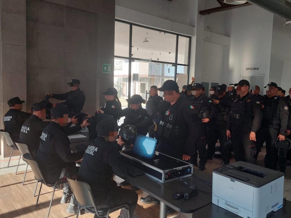 Entrega SSPT equipo táctico a la Guardia Estatal en Nuevo Laredo