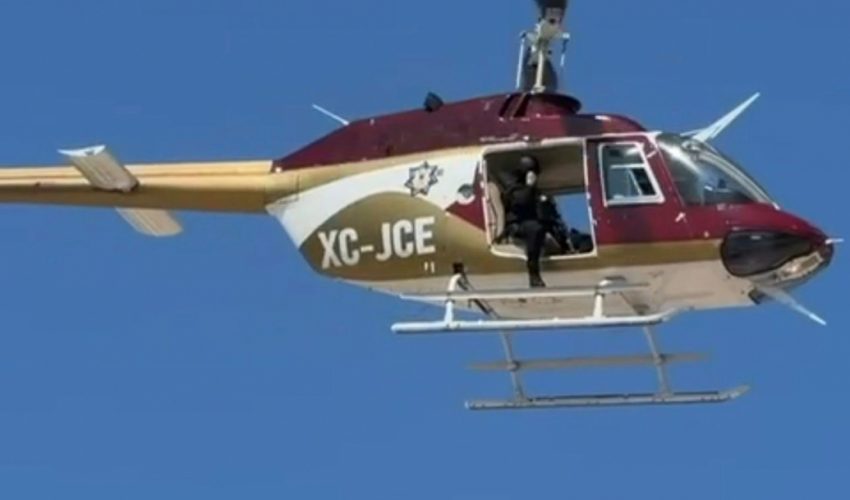 Guardia Estatal mantiene vigilancia aérea permanente en Playa Miramar
