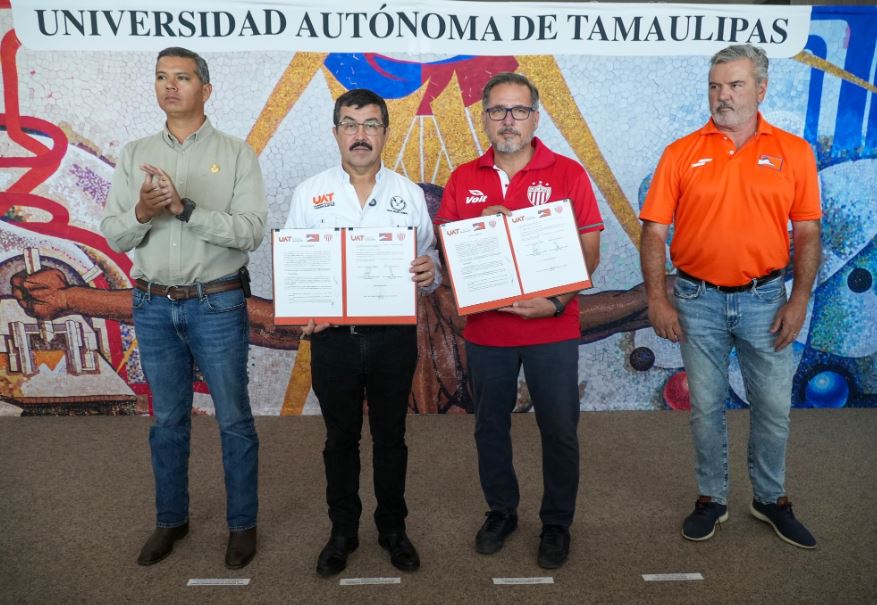 UAT fortalece al Correcaminos con alianza deportiva junto al Club Necaxa