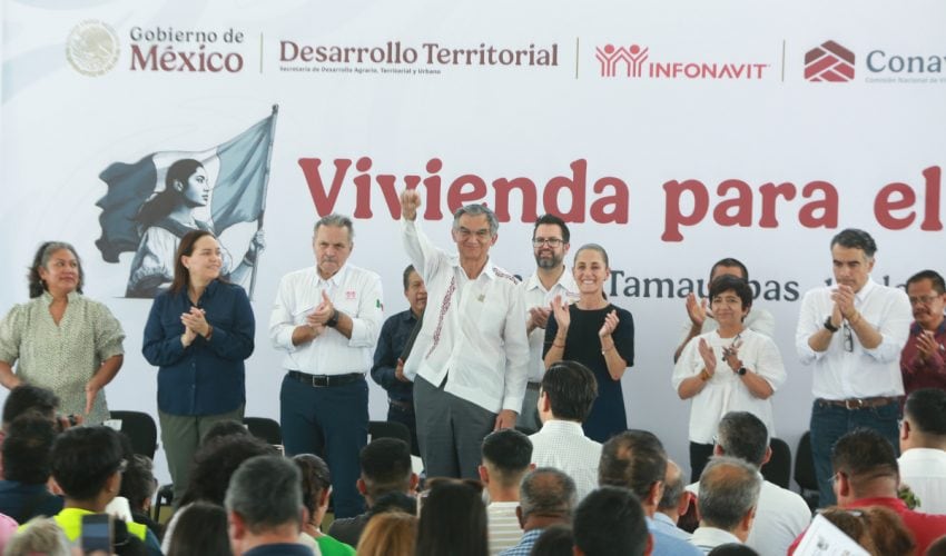 Claudia Sheinbaum inicia gira por Tamaulipas con entrega de viviendas en Reynosa