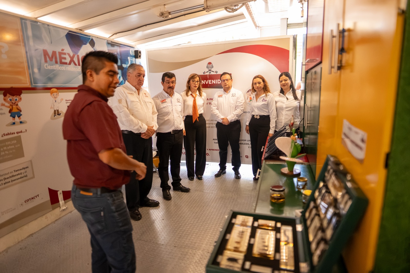 Inaugura el rector Dámaso Anaya campamento científico infantil de la Universidad Autónoma de Tamaulipas en el Campus Victoria