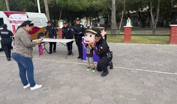 Avanza Tamaulipas con resultados vinculados a con proximidad, Guardia Estatal de Género fortalece prevención de la violencia en