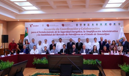 Avanza Tamaulipas con resultados vinculados a firman Gobierno De Tamaulipas, Municipios Y Sector Gasolinero Acuerdo Para La...