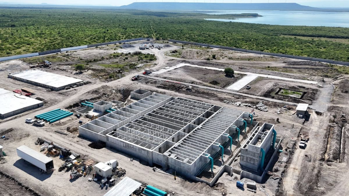 Impulsa Gobierno de Tamaulipas abasto de agua en la capital con planta potabilizadora